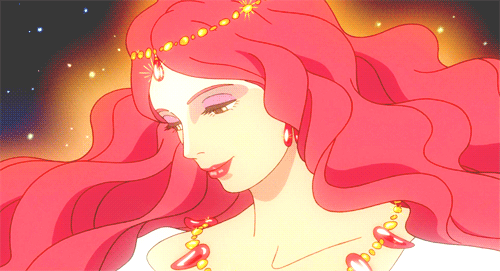 Gif of Granmamare from Ponyo